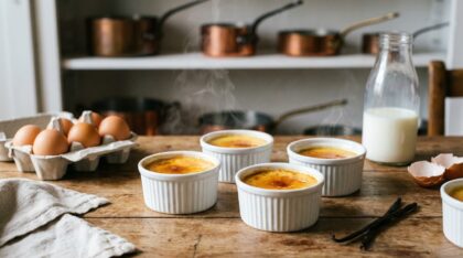 Flan à la vanille