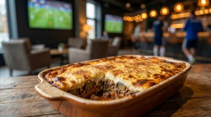 Moussaka grecque traditionnelle