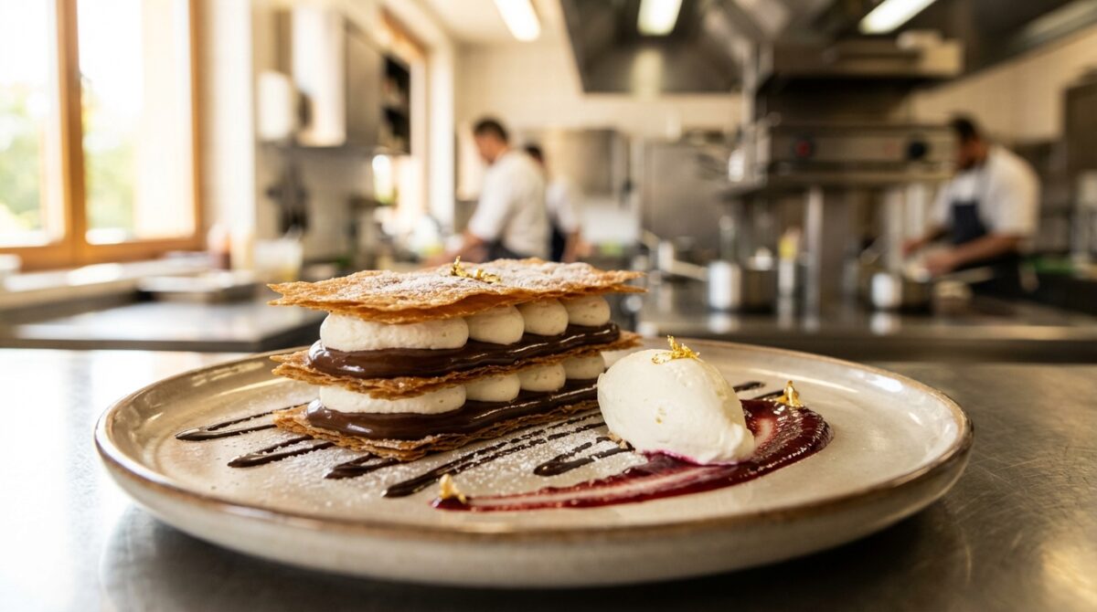 Duo de mousse au chocolat