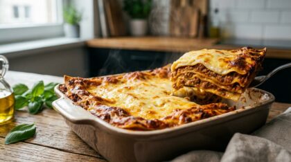 Lasagnes à la bolognaise