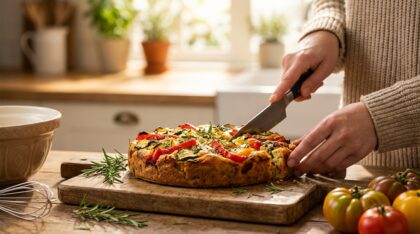 cake salé 100% végétarien