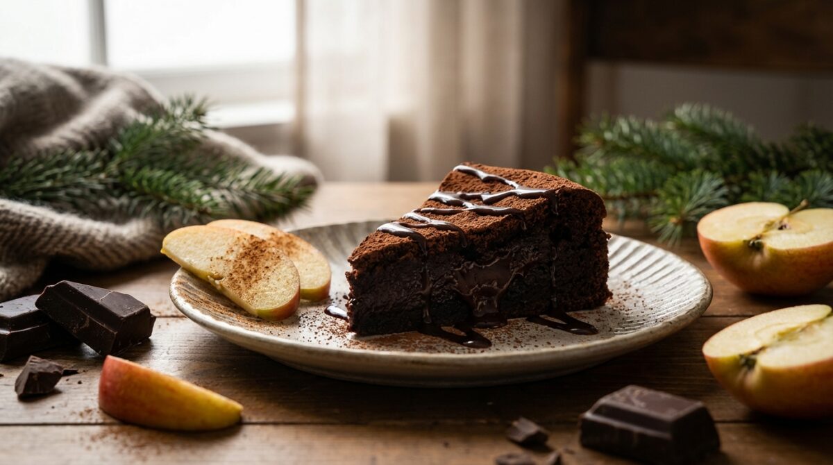 moelleux chocolat pomme