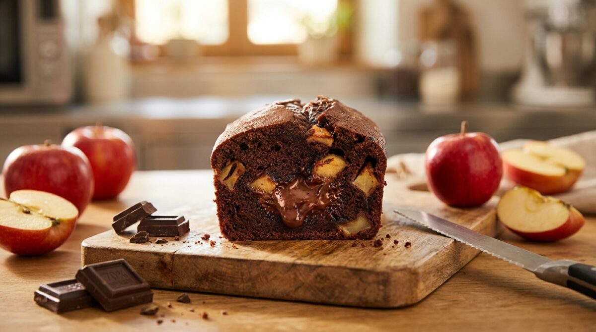 moelleux chocolat pomme