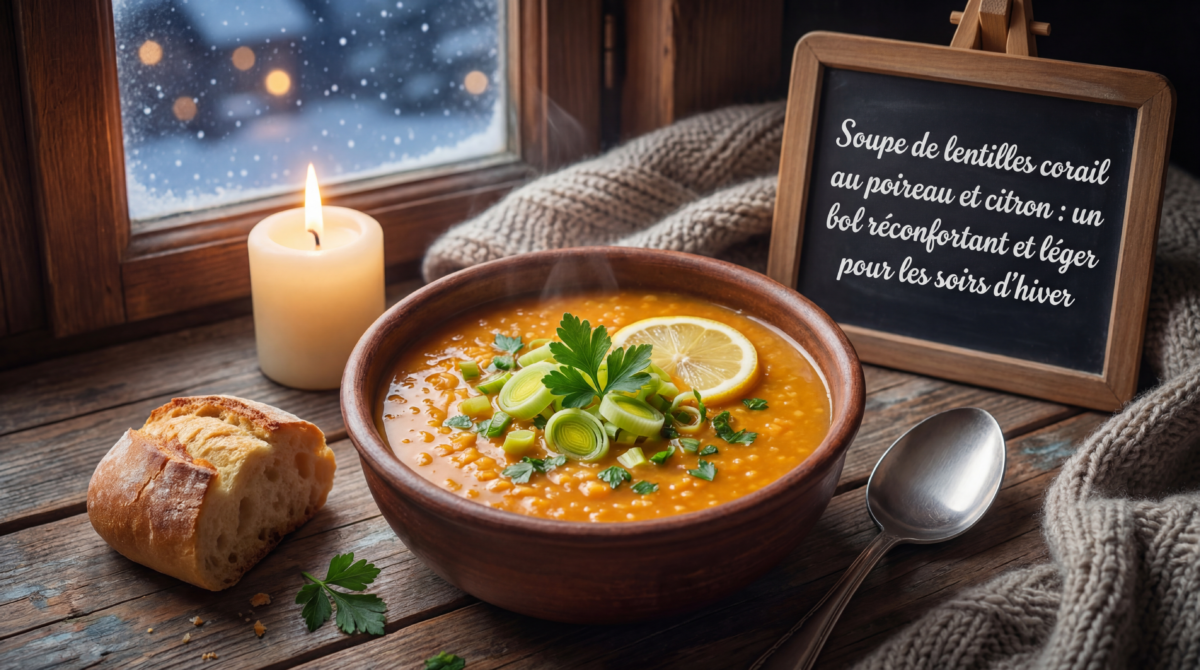 Soupe de lentilles