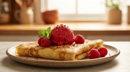 délice gourmand crêpe