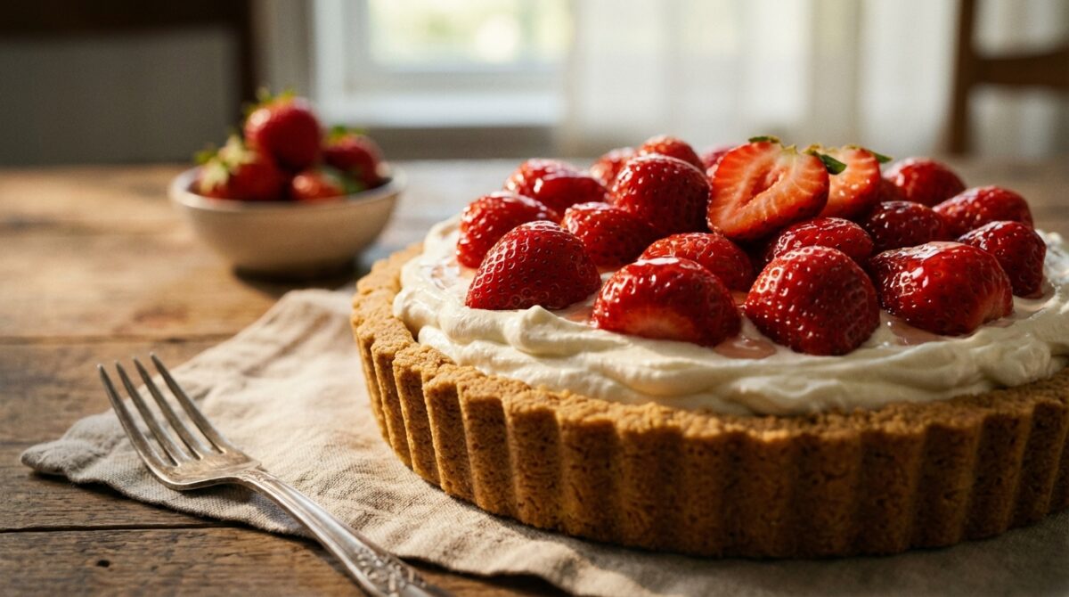 délicieuse tarte fraises