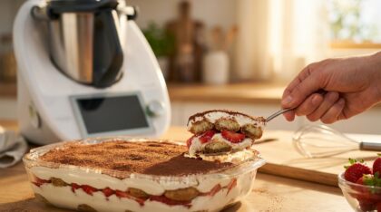 délicieux tiramisu fraises